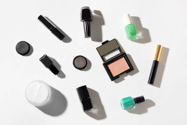 istock Flat Lay of Cosmetics 1218393656