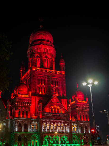 istock BMC & CST, a UNESCO World Heritage Site in Mumbai 1218394412