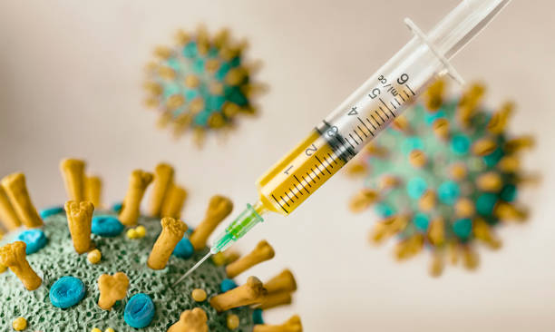istock Corona virus COVID-19 vaccination with syringe 1218395727