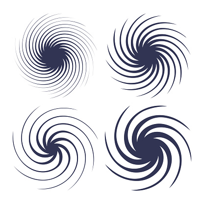 Spiral swirl element designs