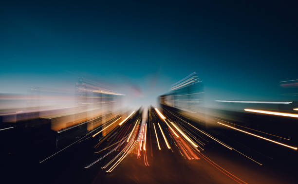 istock Abstract of Atlanta skyline at twilight 1218405873