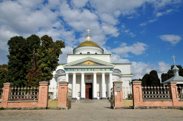 Bila Tserkva, Ukraine -September 16, 2018.  Spaso-Preobrazhensky Cathedral. The church was built in 1833-1839. at the expense of Countess Alexandra Branitskaya.