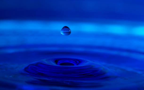 istock Water Droplets and Ripples Creating Beauty 1218409624