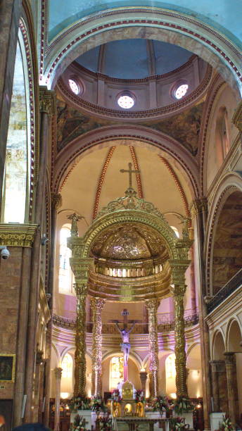 istock Shrine in a church 1218414893