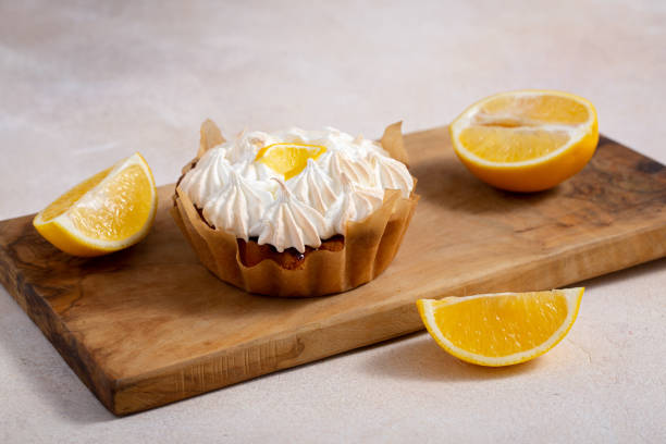 istock Tartlets with meringue and lemon 1218419239