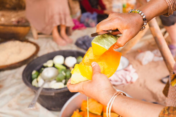 istock Preparing Couscous in M'Hamid El Ghizlane. 1218419503