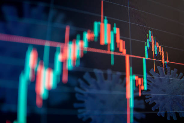 istock Financial concept in Coronavirus days. 1218422353