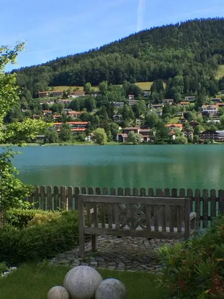 View of the Leebeeg, Tegernsee