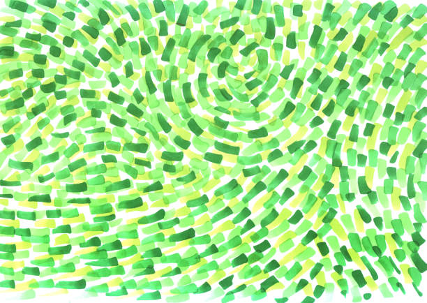 istock abstract background freehand living materials, green wave strokes on a white background 1218434381