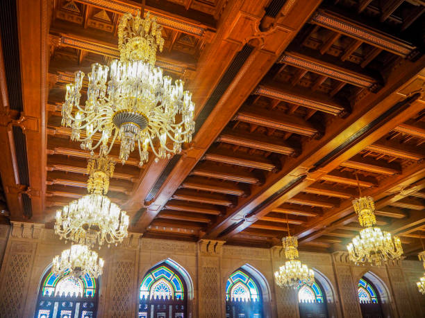 istock Sultan Qaboos Mosque in Muscat, Oman 1218439857