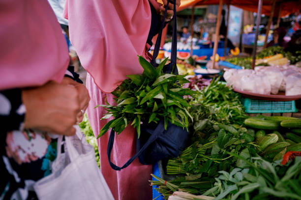 istock Close up - Grocery Bag with Vegetables 1218444755
