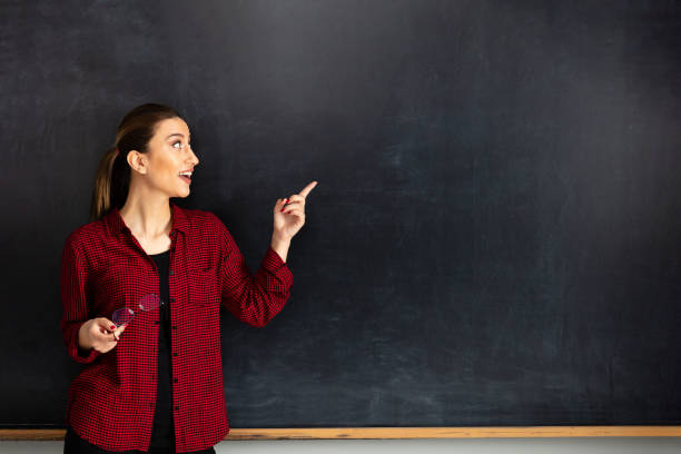 istock Young Woman Teacher 1218446009