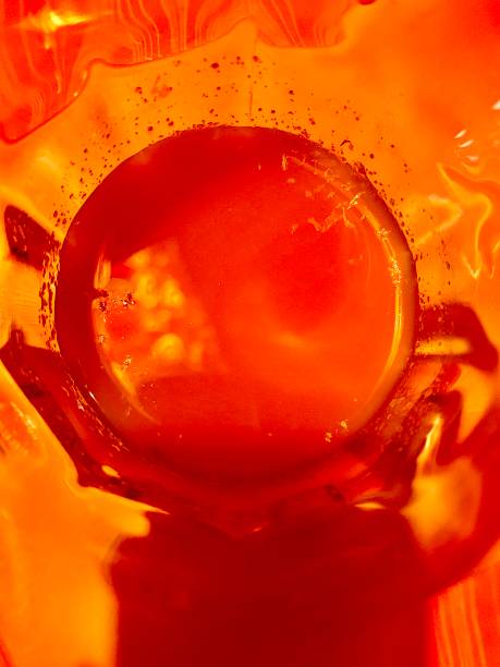 istock Orange juice in glass 1218447150