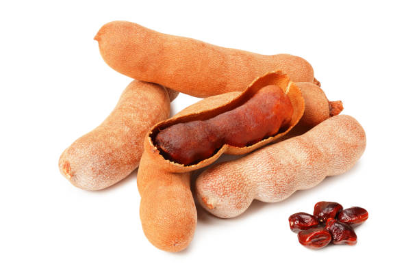 istock fresh tamarind fruits isolated on white background 1218449199