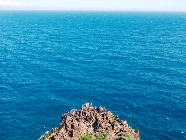 Ito / Japan - AUG 04 2019: Pacific Ocean and Kadowakisaki scenic point in Jogasaki Coast.