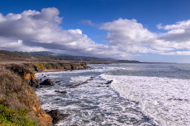 istock Turbulent Ocean Waves Off California Coast 1218456125