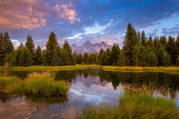 istock Morning Reflections in Grand Tetons 1218461707