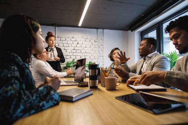 istock Empowering female leadership in today’s shared office environment 1218464317