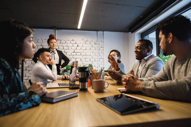 istock Today’s corporate business environtment empowers female leaders 1218464323