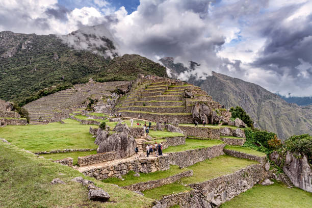 istock Machu Picchu archeological Inca complex near Cusco, Peru. 1218464936