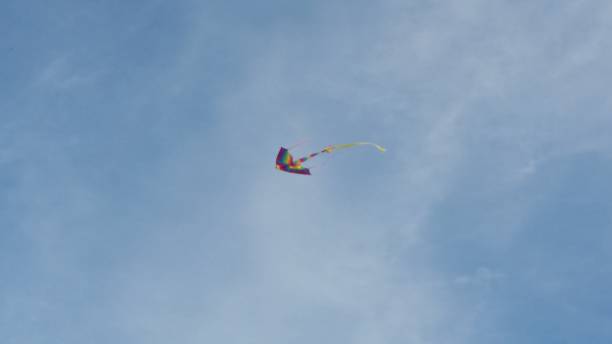 istock A kite on the heavenly sky 1218465486