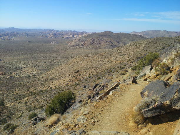 Ryan Mountain Hiking trail at Joshua Tree National Park