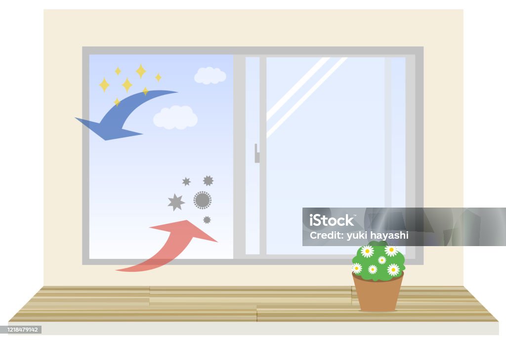 Vector Window Ventilation Ventilation Vector Illustration Stock Illustration - Download Image Now ...