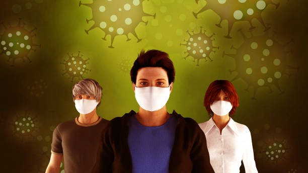 istock Covid-19 or coronavirus,Social distancing,Help prevent spreading the virus,3d rendering 1218483163