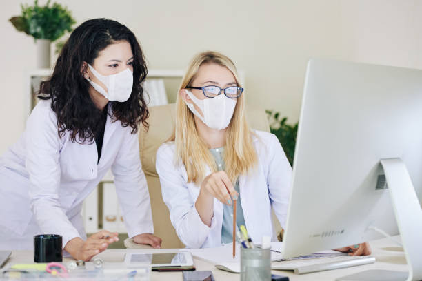 istock Laboratory researchers discussing tests results 1218486077