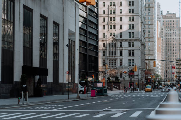 istock Empty Streets in Manhattan during COVID-19 1218488023
