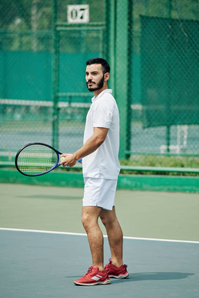 istock Young Hispanic tennis player 1218489057