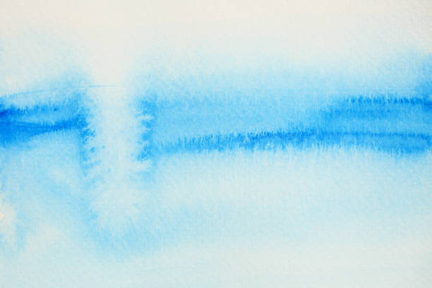 istock Abstract background and texture pattern blue and green color flow on white background 1218489303