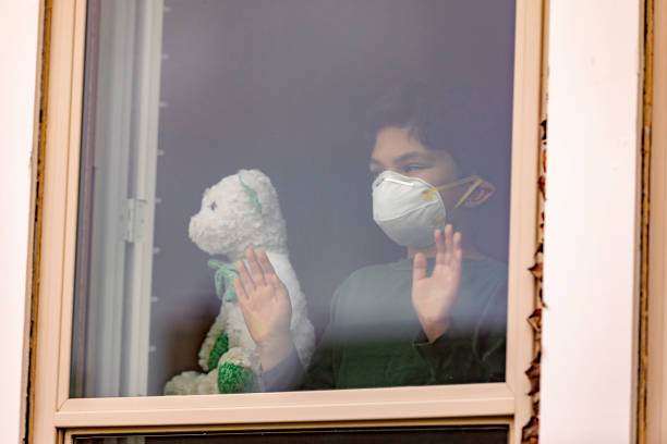istock Young Boy Sheltering in Place at Home 1218493527