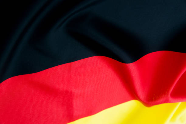 Close up of Germany flag