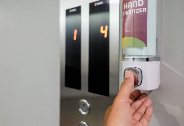 istock Stay clean and hygiene in public space 1218504555