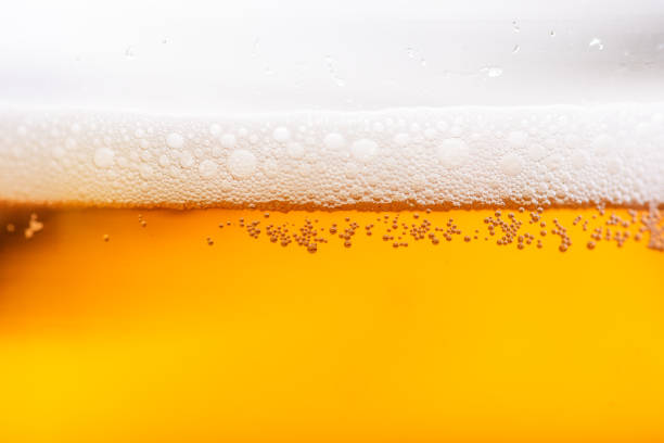 istock Close up of beer bubbles. 1218509951
