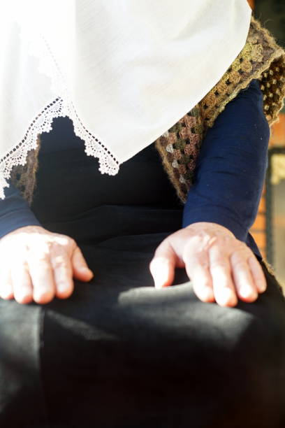 istock Muslim woman praying in Ramadan 1218516275