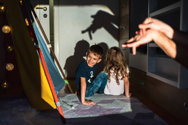 istock Storytelling in children's room 1218520449