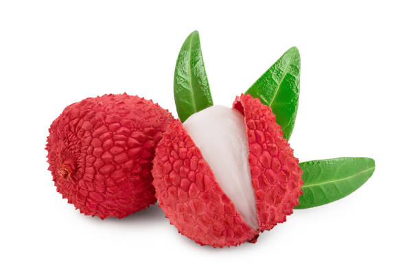 istock lychee fruit isolated on white background with clipping path and full depth of field 1218521623