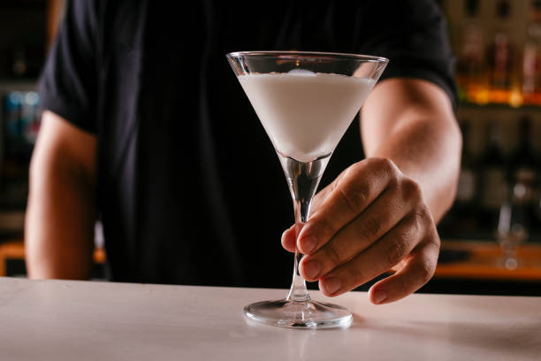 istock Barman making cocktail at nightclub. 1218524658