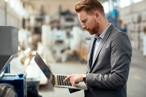 istock Factory manager in inspection of manufacturing. 1218526437