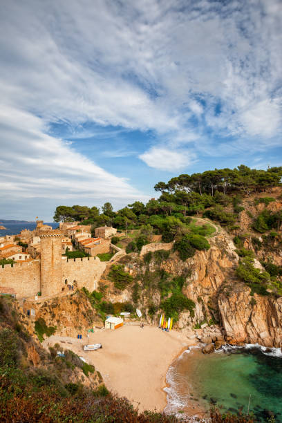 istock Town of Tossa de Mar on Costa Brava in Spain 1218527730