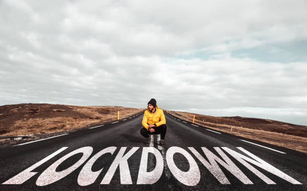 istock man on the raod in iceland for the lockdown 1218530914