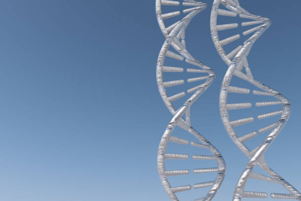istock Concept of biochemistry with dna molecule 1218545371