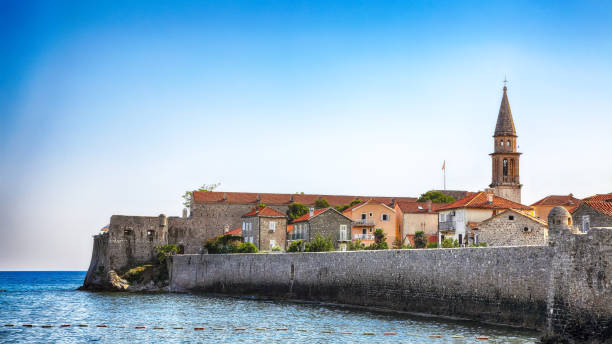 istock View of the old town Budva 1218551660