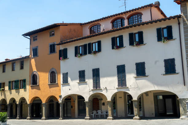 istock Main square of Reggello, Florence 1218556114