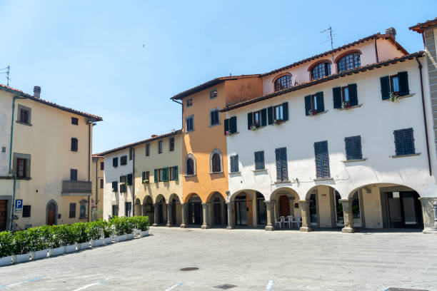 istock Main square of Reggello, Florence 1218556153