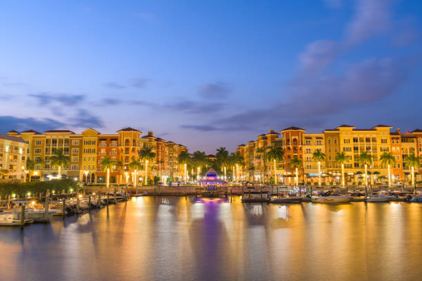 istock Naples, Florida, USA at Dusk 1218562374