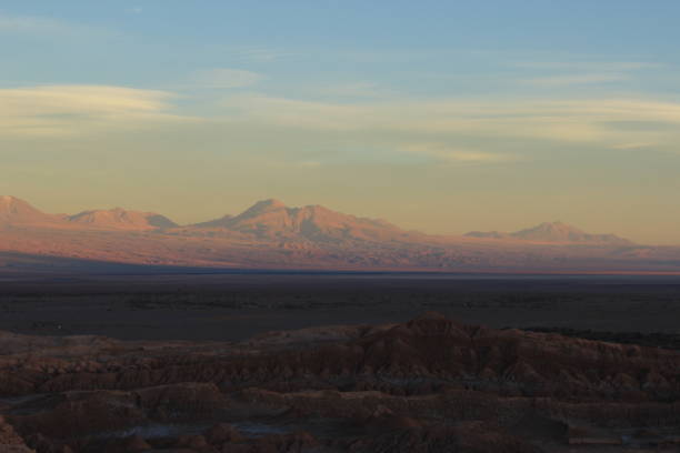 istock Sunset over the Atacama Desert 1218564779