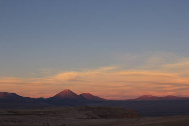 istock Dusk over the Licancabur Volcano 1218564879